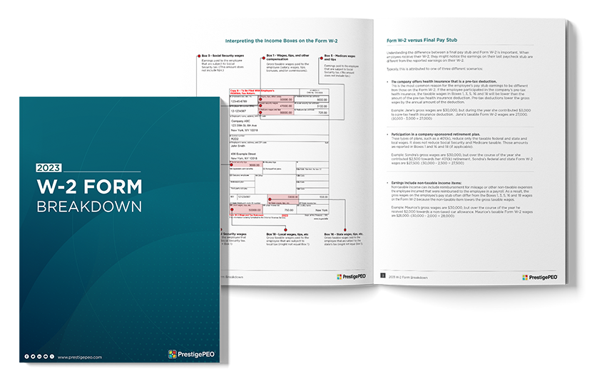 W-2 Form Breakdown