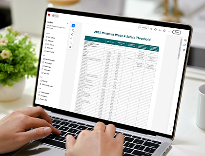 2025 Minimum Wage & Salary Threshold