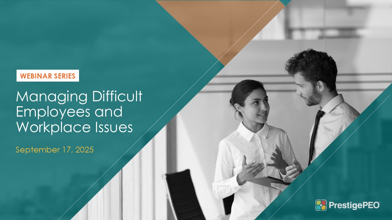 Managing people is one of the most rewarding parts of leadership, but it can also be one of the most challenging. Every workplace faces difficult situations and knowing how to approach them with confidence and professionalism is key to building a healthy, productive culture. Join us on September 17, 2025, at 2:30 PM EST for an exclusive webinar with our HR leaders Elisabeth Shaw (Chief HR Officer) and Dee Hutcherson (Vice President of HR). With decades of experience navigating complex employee challenges, they’ll share real-world strategies, practical tools, and expert guidance you can immediately put into practice. During this session, you’ll discover how to: Understand the root causes behind difficult employee behaviors Communicate effectively to reduce tension and foster clarity Document and intervene with confidence Leverage essential tools every manager should know Recognize when termination may be necessary Support recovery and rebuild a stronger team post-issue This session will equip you with actionable strategies to handle challenging employee situations with professionalism, empathy, and impact. Cover Page